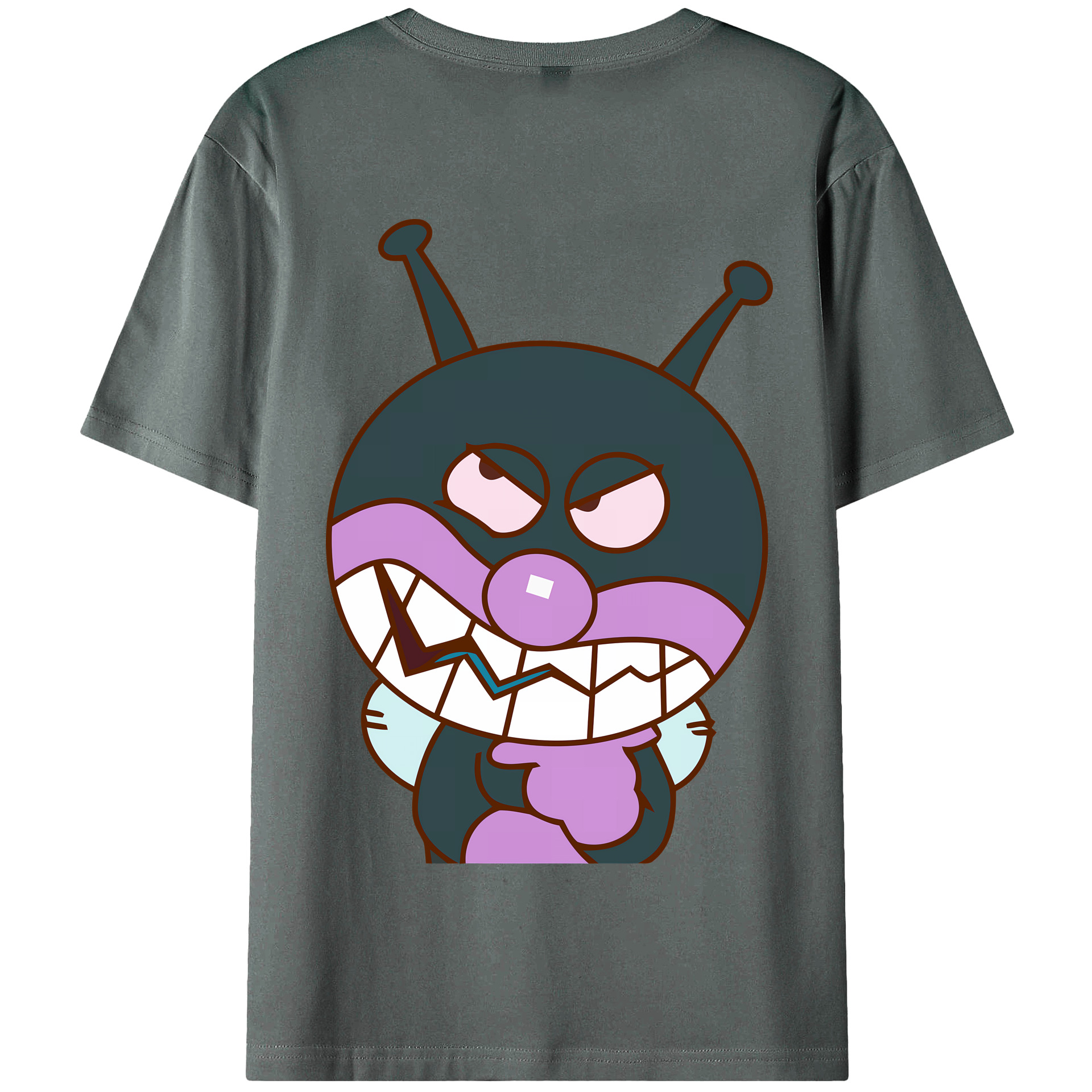 （画像用） アンパンマン Anpanman 綿100％半袖Tシャツ（背面プリント）
